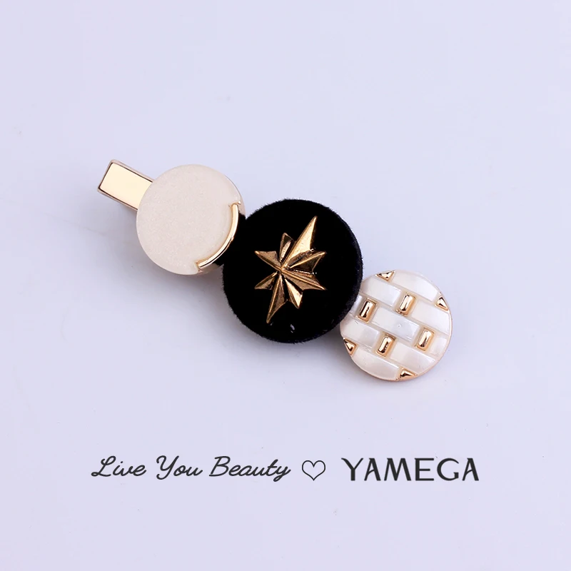 Модные заколки пряжки YAMEGA в форме сердца резиновые для волос украшения ювелирные