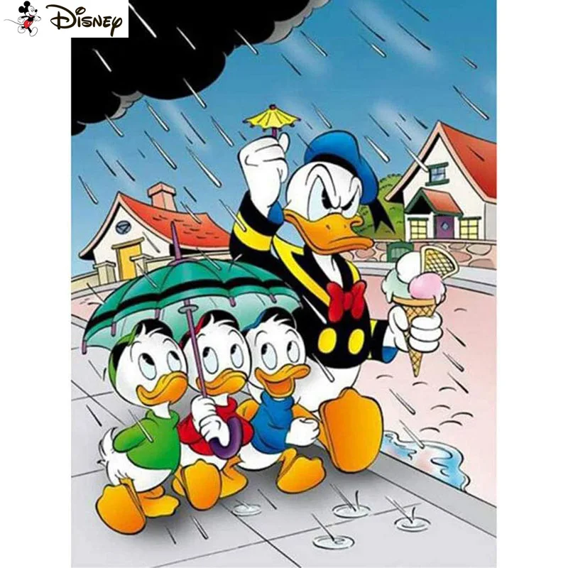 

Алмазная вышивка «Дональд Дак», «сделай сам»
