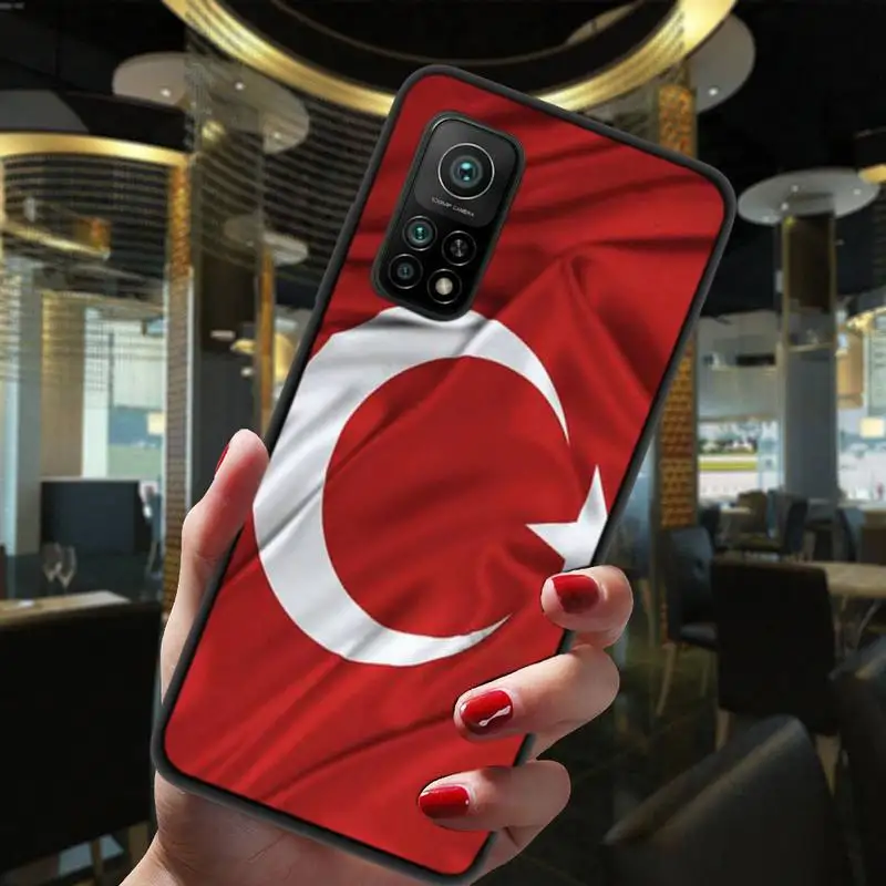 

ZFGHSHYQ Turkey Turkish Flag Phone Cases For Xiaomi 5 6 6Plus 6X 8 9se 10 10Pro Not2 3 10lite Mix2 2S 8lite Max2 3 F1 5X