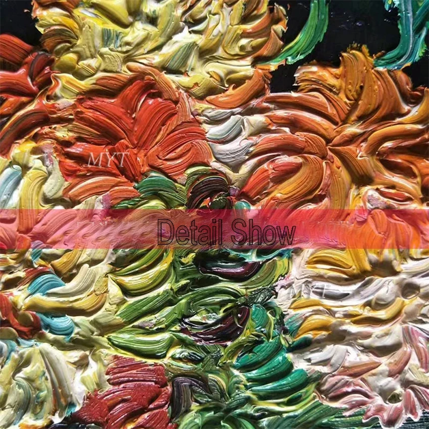 Знаменитый Мастер Ван Гог Картина маслом Репродукция Искусство 100% ручная