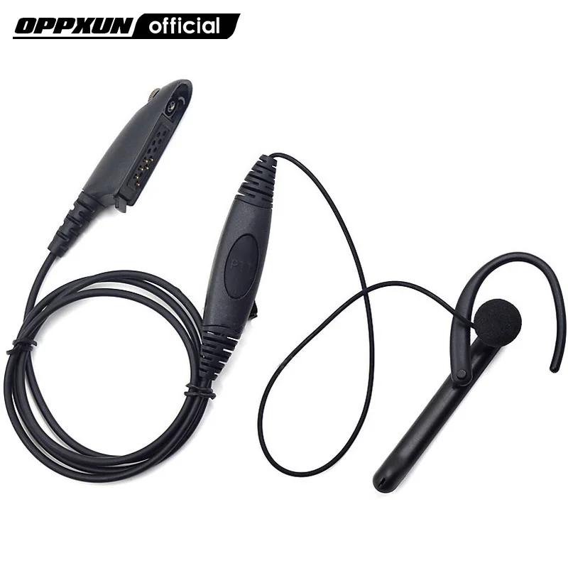 Рация с ушным крючком для наушников микрофон PTT Motorola Radio Clip-on Earppiece PRO5150 HT750 GP340 GP380