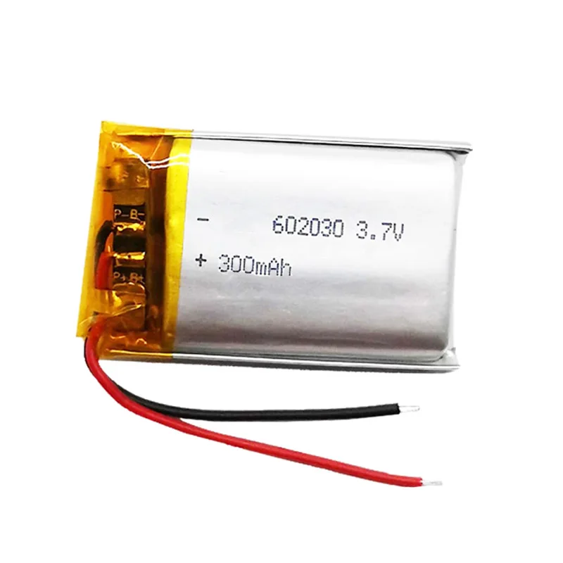 602030 3 7 V 300mAh литиевая полимерная аккумуляторная батарея для MP4 Bluetooth-динамика