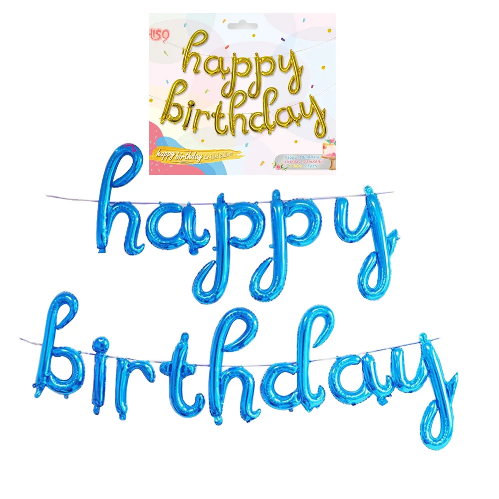 18-дюймовые буквы детское украшение для вечеринки в честь Дня Рождения | Дом и сад