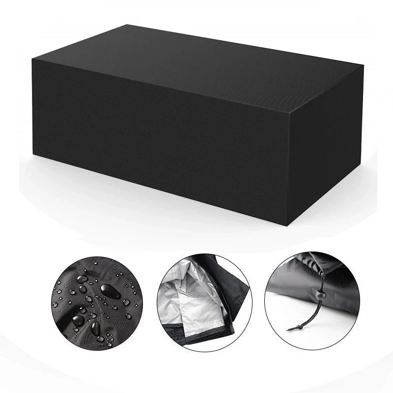 Чехол для садовой мебели Круглые водонепроницаемые чехлы сада внутреннего