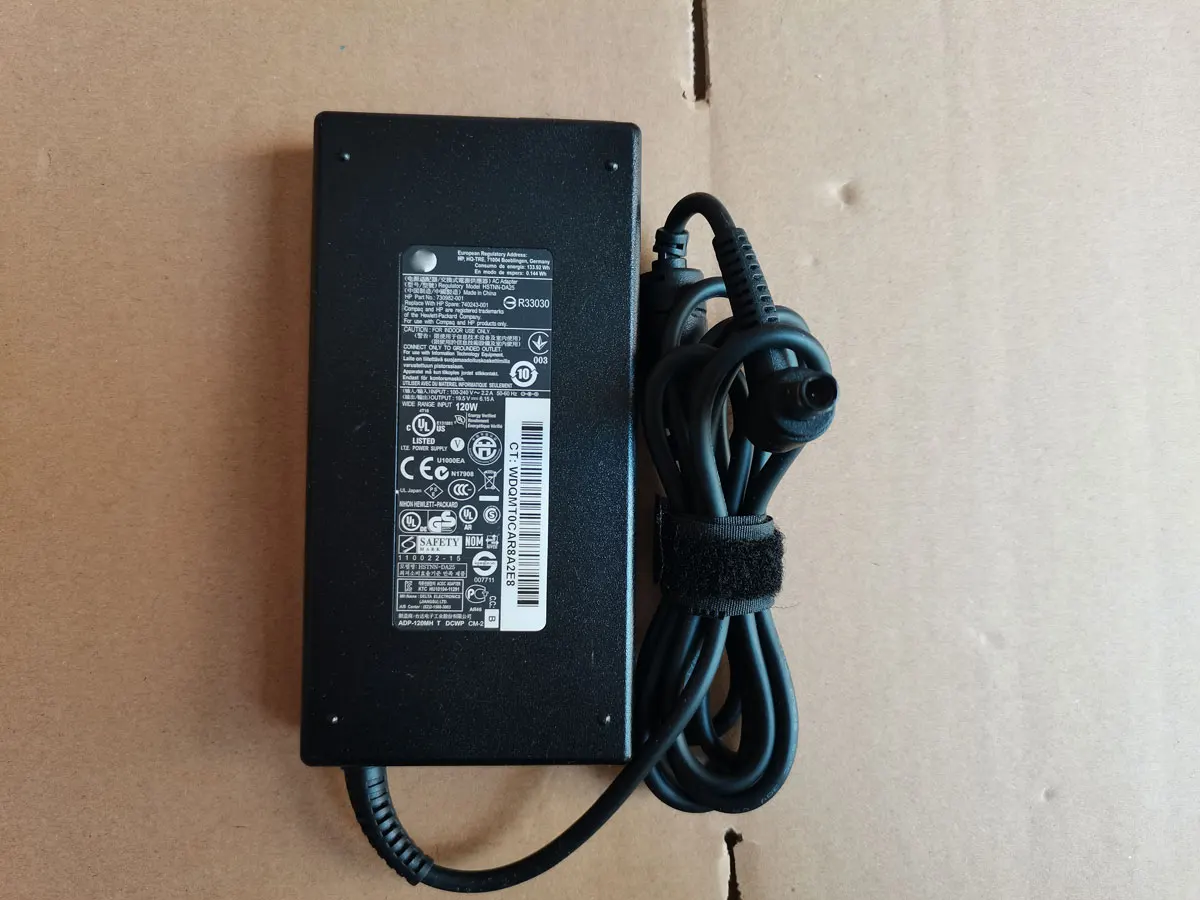 Новинка OEM тонкий 19,5 V 6.15A 730982-001 740243-001 120W адаптер переменного тока для HP Pavilion AIO 27-A030 699935-001 ПК подлинный Puryuan