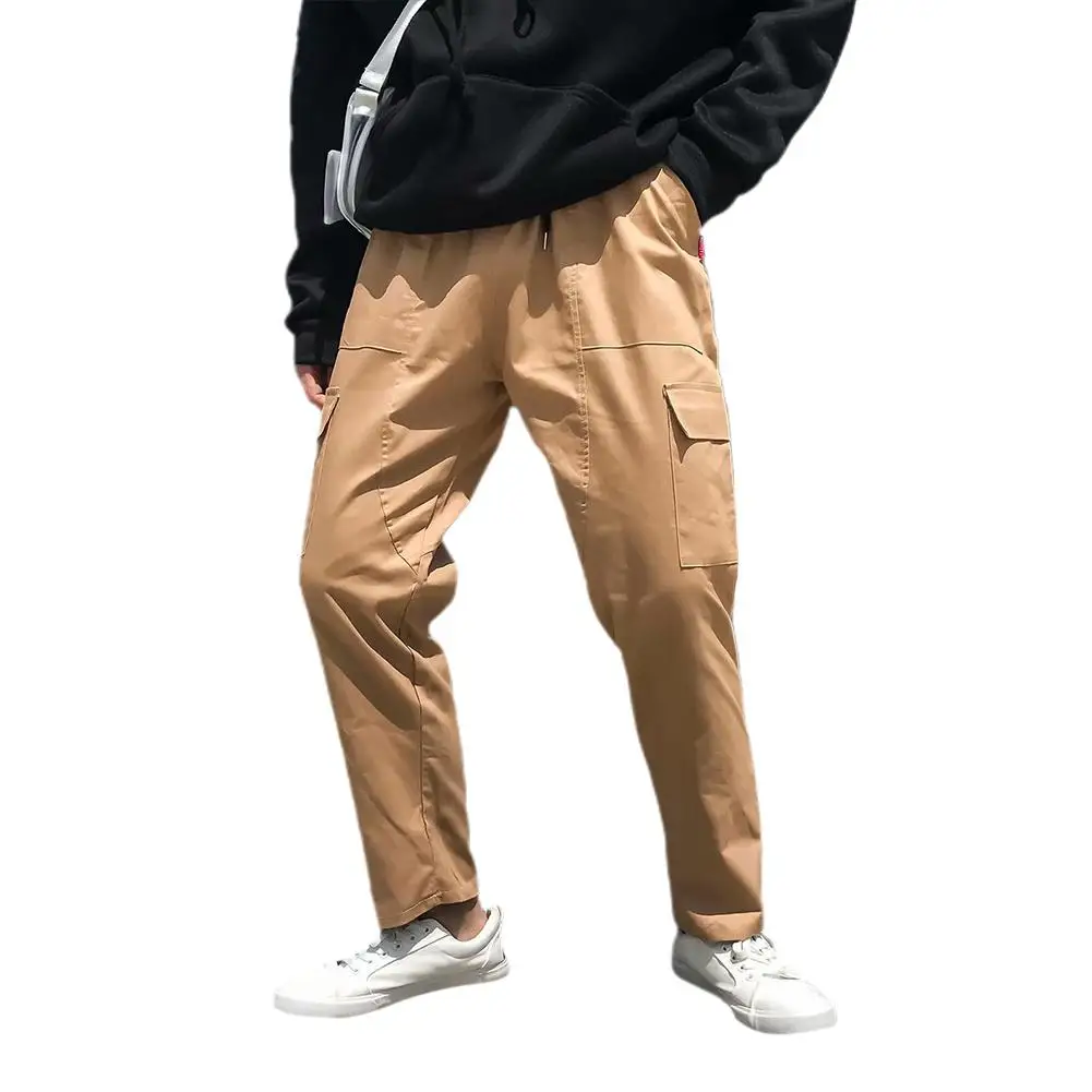 Мужские брюки MISSKY дышащие прямые с несколькими карманами эластичные