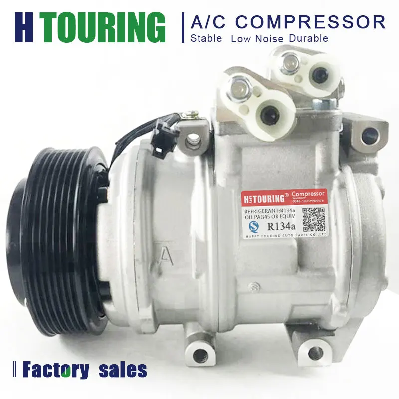 Компрессор переменного тока 10PA17C для Kia Sorento 2 5 CRDI дизельный/насос hyundai 2004-2008 97701-3E050