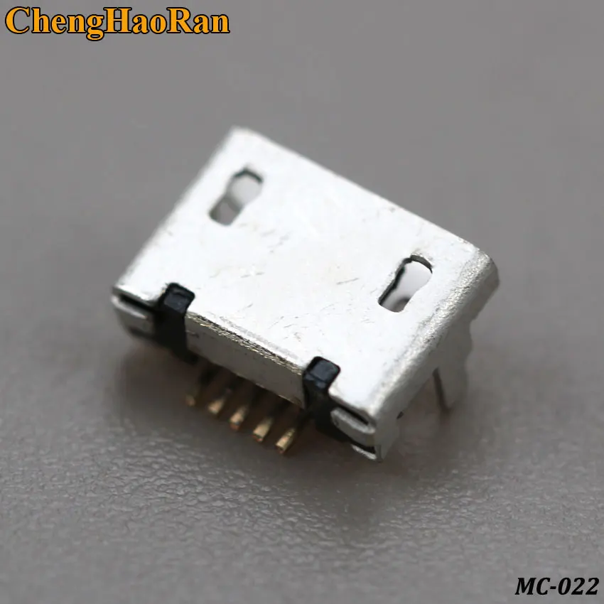 ChengHaoRan 2 шт. Micro USB 5p разъем зарядного устройства для Nokia Lumia 610 N610 Lenovo A10-70 A370E A3000 A3000H