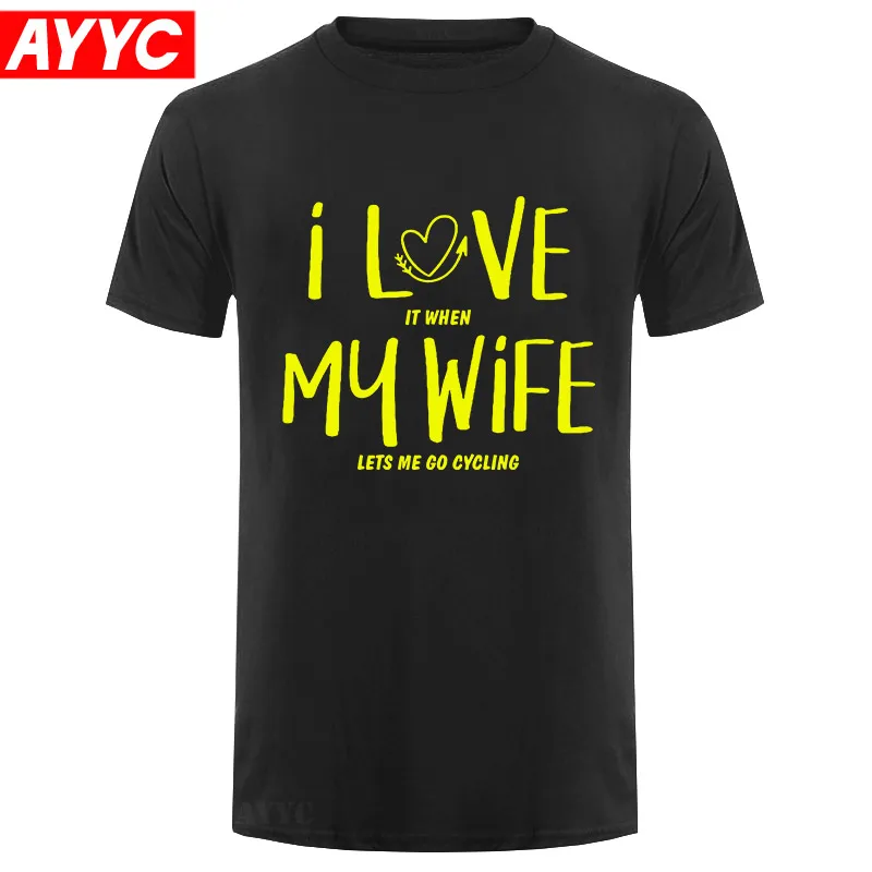 

I-Love-My-Wife-Mens-T-Shirt-Biker-Cycle-Husband-Gift-Funny-Birthday-Printed-T-Shirt-Men-Cotton-T-Shirt-New-Style