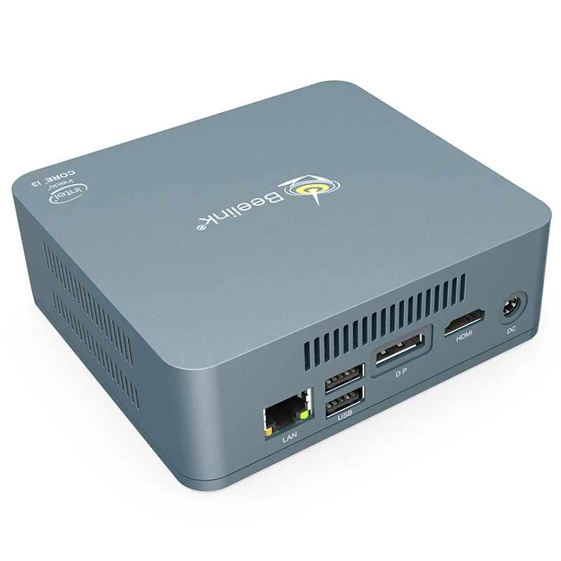 Оригинальный Beelink U55 Мини ПК Intel Двухъядерный I3 5005U HD Graphics 5500 2 4G + 5 8G WiFi 1000 Мбит/с USB3.0
