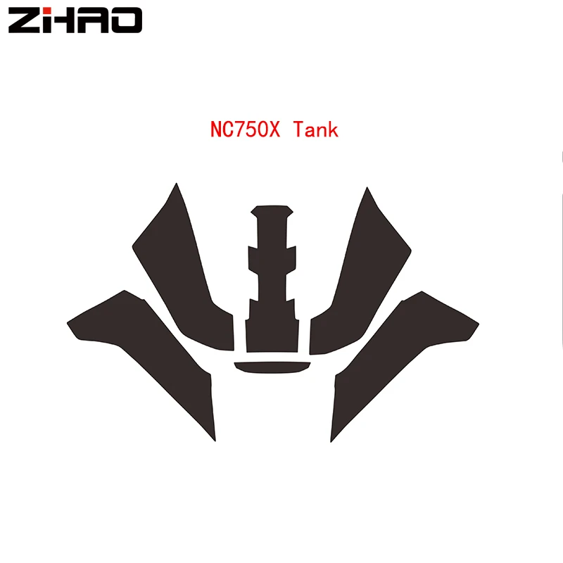 Наклейка для автомобиля прозрачная защита от царапин газовая HONDA NC750X NX750 X |