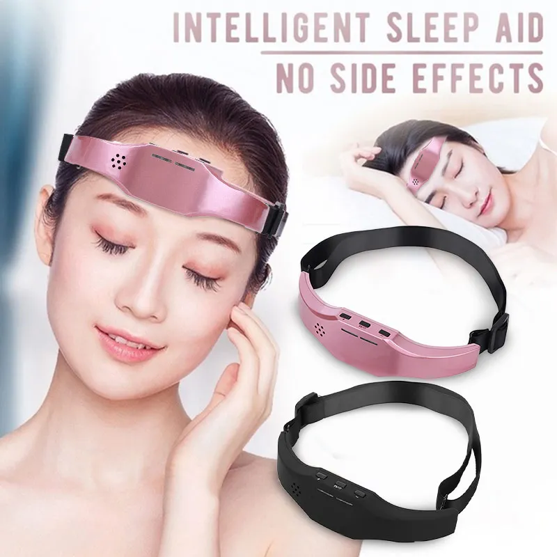 EMS Brain Relaxation Electric Pulse head Massager Sleep Migraine Relief Insomnia Release Stress Forehead Stimulator | Красота и