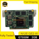 Видеокарта 2 ГБ для ноутбука ASUS N75S N75SF N55SF N75SL N55SL GT 555M GT555M N12E-GE2-A1 VGA, полностью протестирована