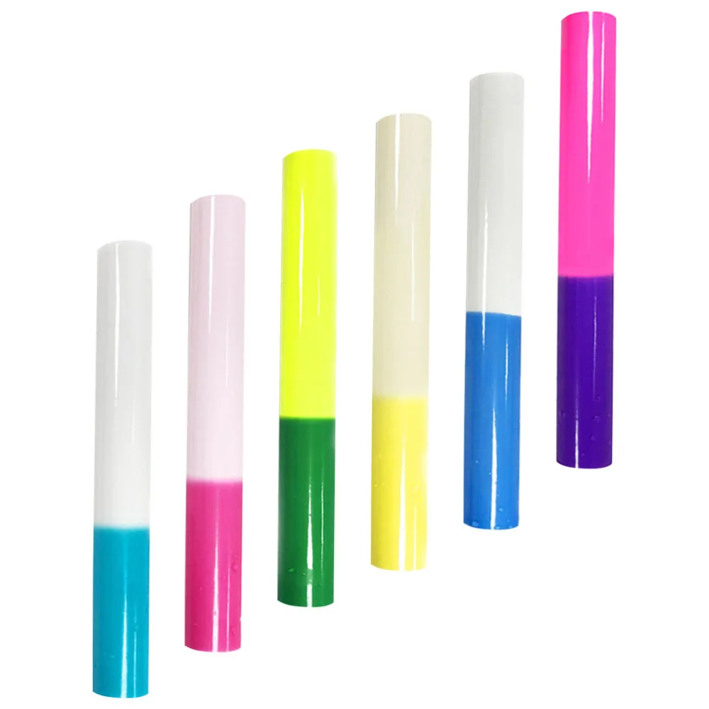 

6pcs Cold Change Adhesive Vinyl Cup Stickers Decor Kids DIY Craft Stickers