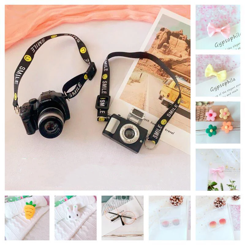 Аксессуары для кукол 20 см прекрасная камера очки брошь скутер поколение резинки