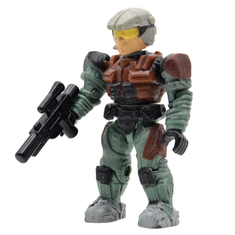 20 шт./лот Halo Warriors Wars игры Монстры люди ковенанты Спартанские пистолеты строительные блоки кирпичи игрушки для детей