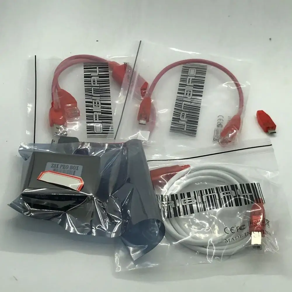Набор Z3X PRO SET box активированный с 4 кабелями c3300k/P1000/USB/E210 для новых обновлений 7 S6 s5