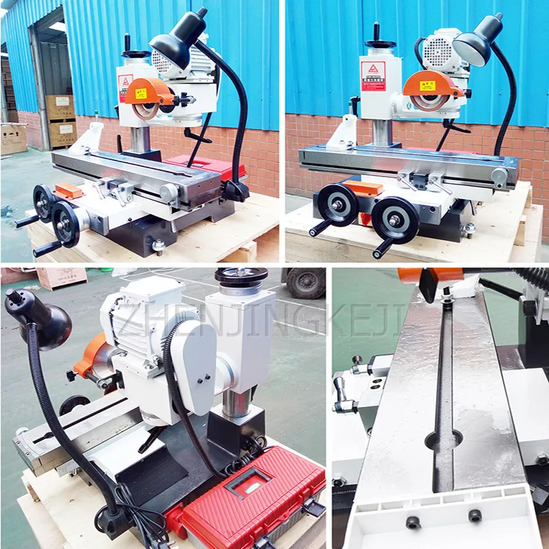 

Multifunction Tools Grinder Desktop Miniature Alloy Hobbing Cutters Surface Grinding Accessories Large Milling Machine 220/380V