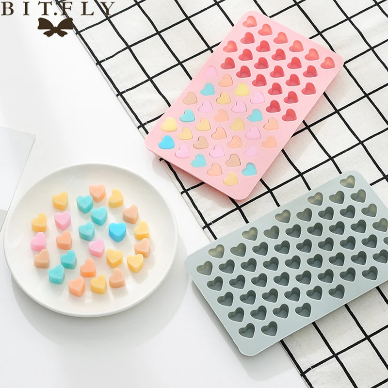 3D Love силиконовая форма-сердце шоколадная форма инструменты для украшения тортов