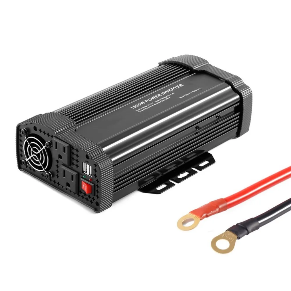 

1000W/500W/400W Car Power Inverter DC12V to AC110V Solar Inverter Modified Sine Wave Power Converter Adapter Hot