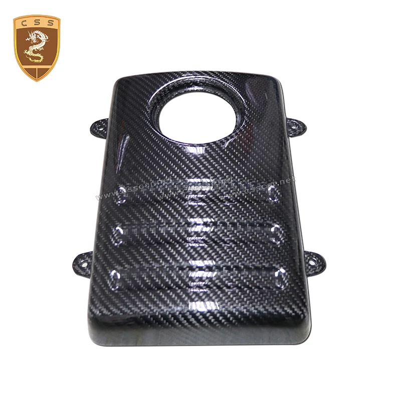 Замена крышки двигателя из настоящего карбона подходит для Ferrari F430 2004 - 2009 модификации автомобильного стиляния.