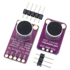 MAX9814 микрофон усилитель с АРУ доска звуковой модуль датчика Авто усиления Управление Атака Для Arduino MAX4466 печатной платы Diy Kit