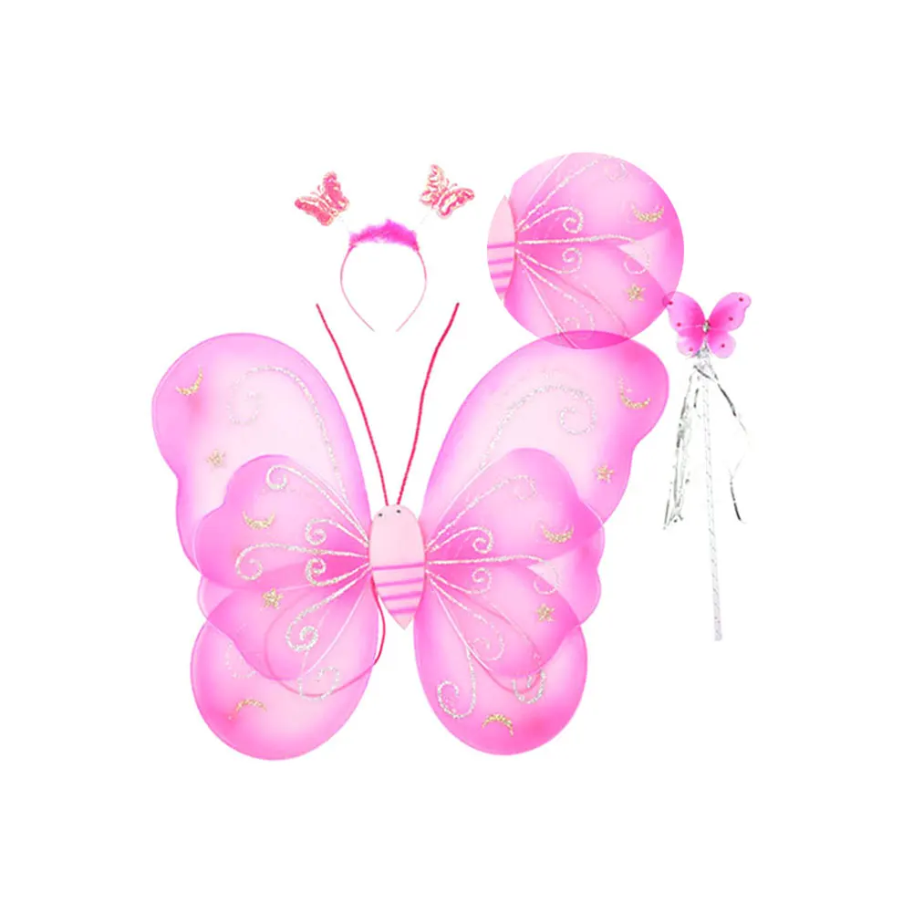 

Girl Cosplay Children'S Prom Costume Costume Fairy Butterfly Wing Dress Creative Cute Girl Fairy Wing Costume Hot Sale 2021