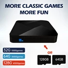 Powkiddy GAMEBOX G5 S905L WiFi 4K HD Super X консоль 40000 + Ретро Классическая игра мини ТВ-приставка видео плеер для PS1 PSP N64 MAME DC