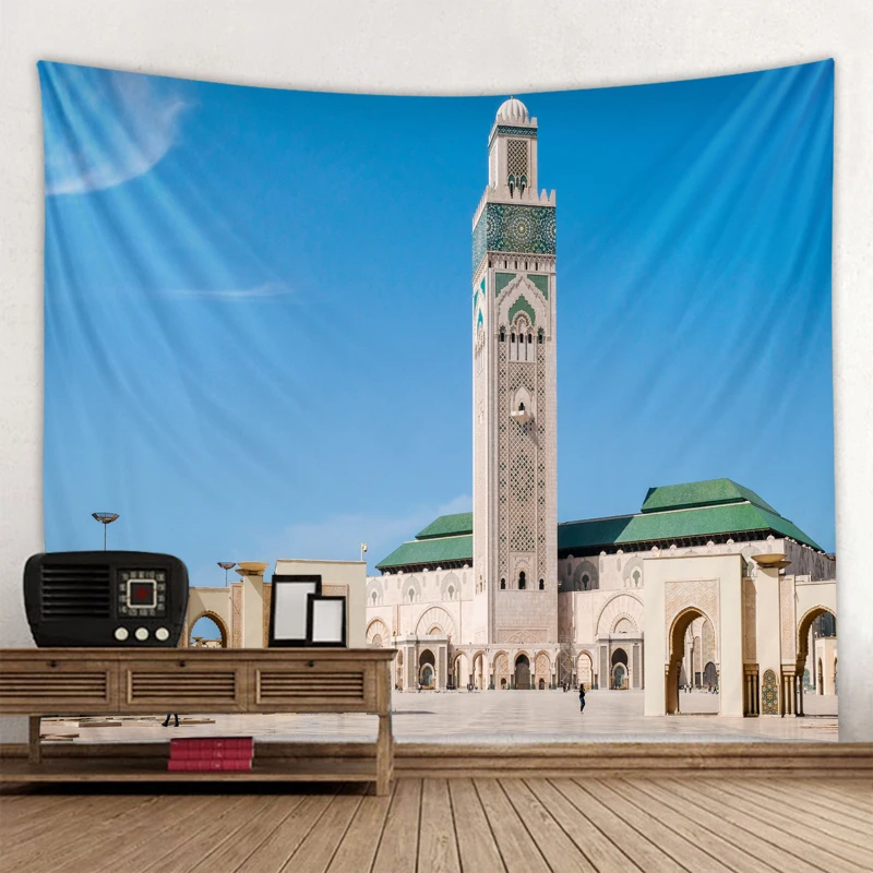

Religious architectureTapestry Bohemian Wall Hanging Dream Hanging Cloth Mandala Printed Tapestry Living Room Bedroom Home Decor