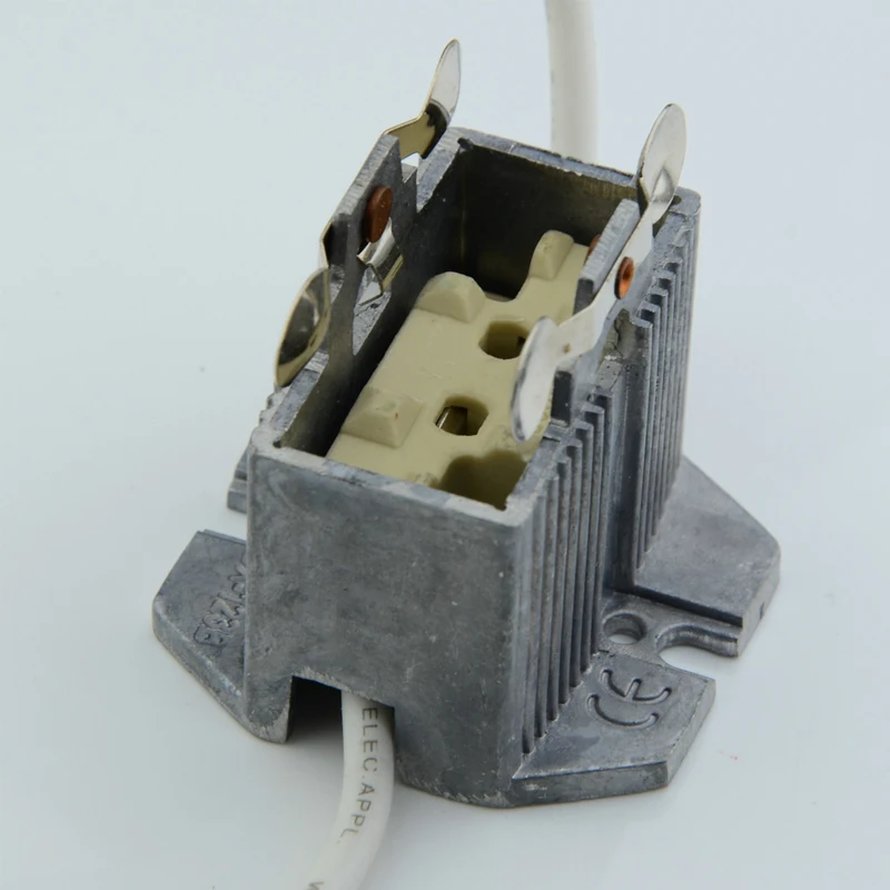 Цоколь лампы 150 Вт 200 Вт 250 Вт 575 Вт 1000wGX9. 5 GY9.5 G9.5 Bi pins держатели ламп, HMI MSD MSR HTI CSR галогенный HID светильник патрон