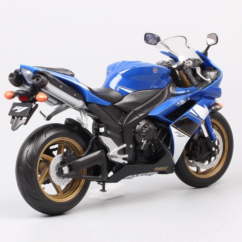 1:10 масштаб welly большой Yamaha YZF-R1 мотоцикл Diecasts и игрушечные транспортные средства гоночный мотоцикл модель игрушка подарок для коллекции детей