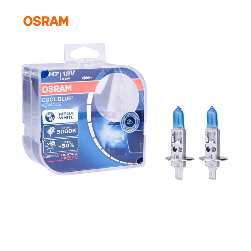 OSRAM супер светодиодная лампа H1 галогенные лампы головного света и