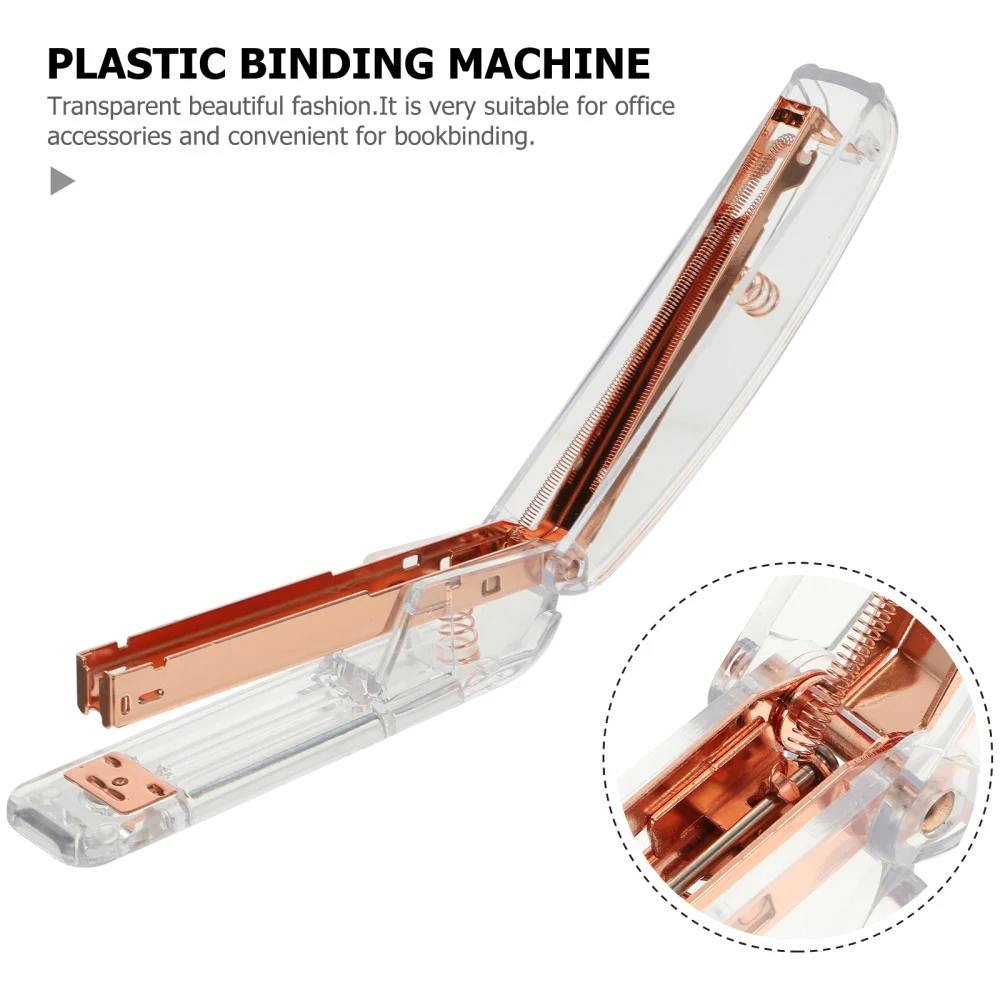 

1pc Book Stapling Tool Portable Stapler School Student Stationery