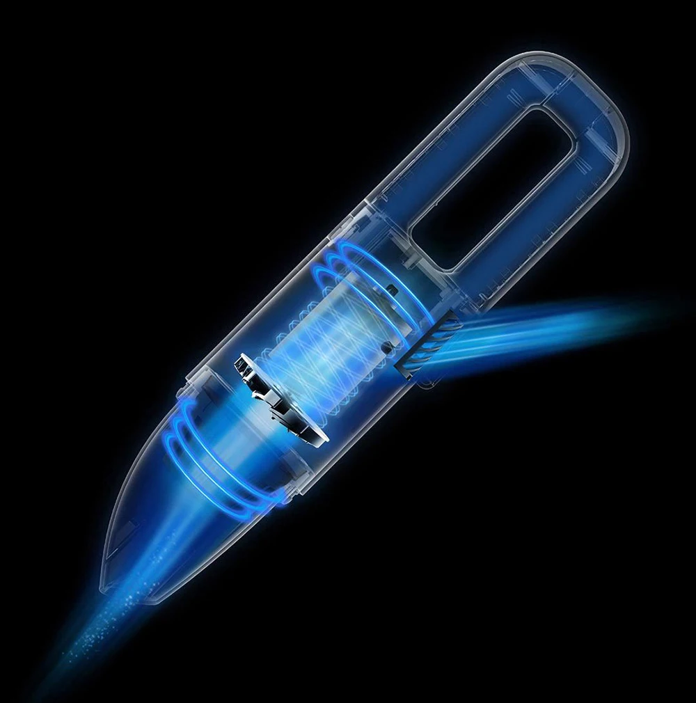 XIAOMI MIJIA мини беспроводной пылесос Cleanfly портативный автомобильный ручной пылесос влажный сухой Телескопический сопло два в одном