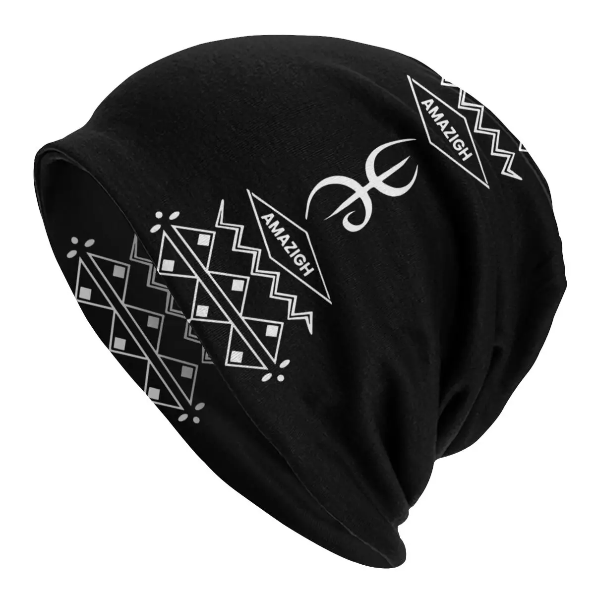 

Berber Amazigh Kabyle Africa Skullies Beanies Hat Hip Hop Autumn Winter Street Unisex Caps Adult Warm Head Wrap Bonnet Knit Hat