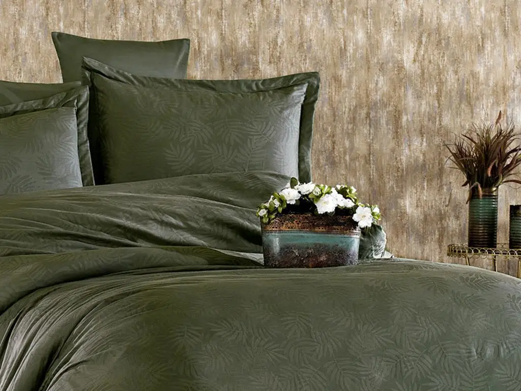 

eyizdiyar Azalea Double Personality Duvet cover set Green Almond Green
