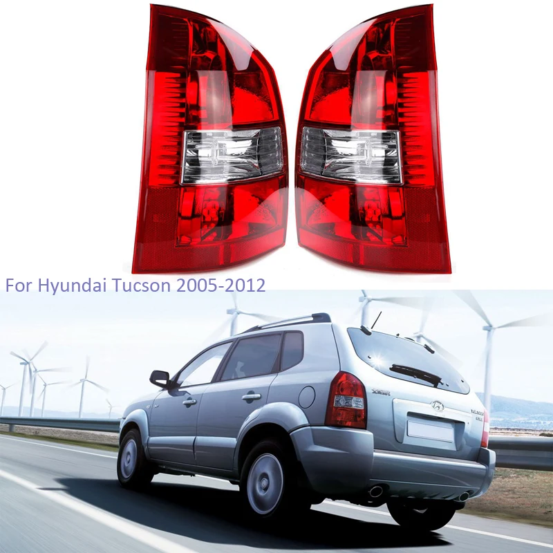 YTCLIN хвост светильник для Hyundai Tucson 2005 2012 задний фонарь стоп сигнала абажур Корпус s