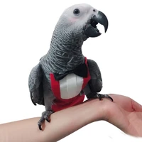 cute birds flight suit with bow tie parrots uniform business suit pet diapers clothes party birthday cosplay bird costume cloth