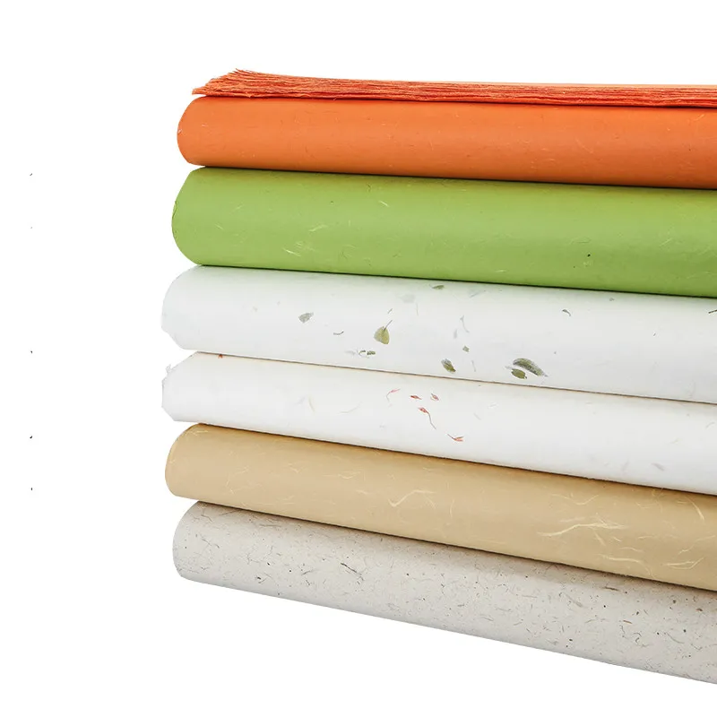 Китайский половина спелый Сюань Бумага картина Юн длинное волокно риса