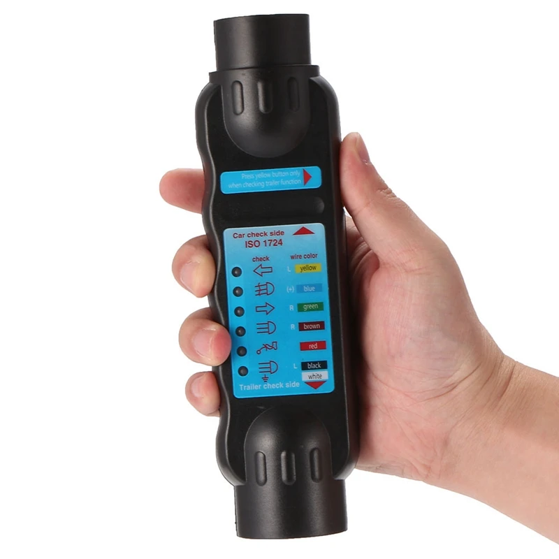 12V автомобильный тестер трейлера автомобиля 7/13 Pin буксировочный светильник