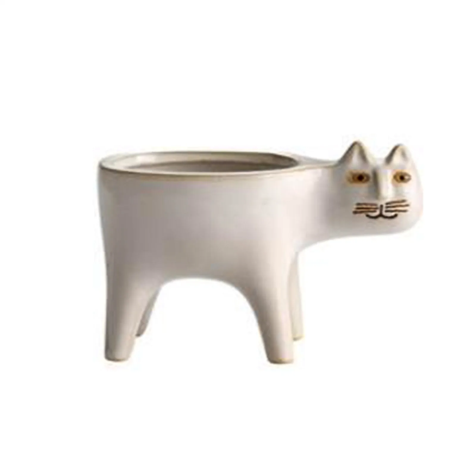 

Горшок для растений в скандинавском стиле, креативный керамический цветочный горшок для кошек, Садовые принадлежности, мультяшный цветочн...