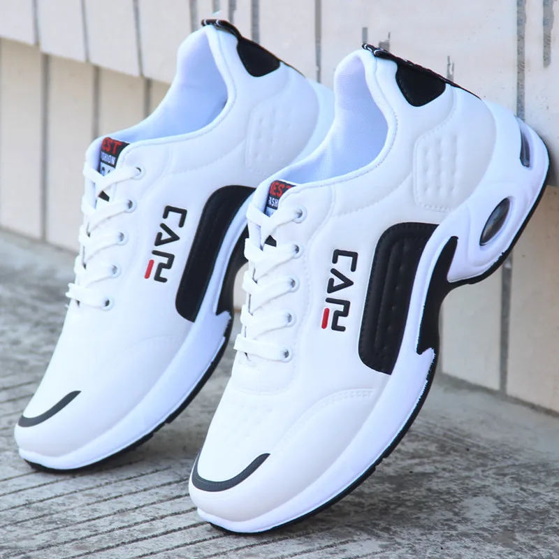 

Men's Sneakers Fashion Brand Design Men Casual Shoes Breathable Outdoor Walking Sport Shoes Comfortable White Sneakers