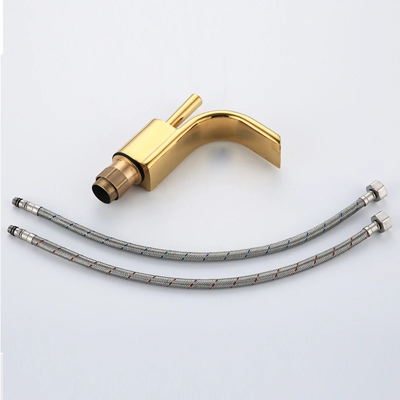 

Basin Faucets basin Free Shipping mixer sink faucet bathroom water mixer white brass faucets water faucet deck mount torneira