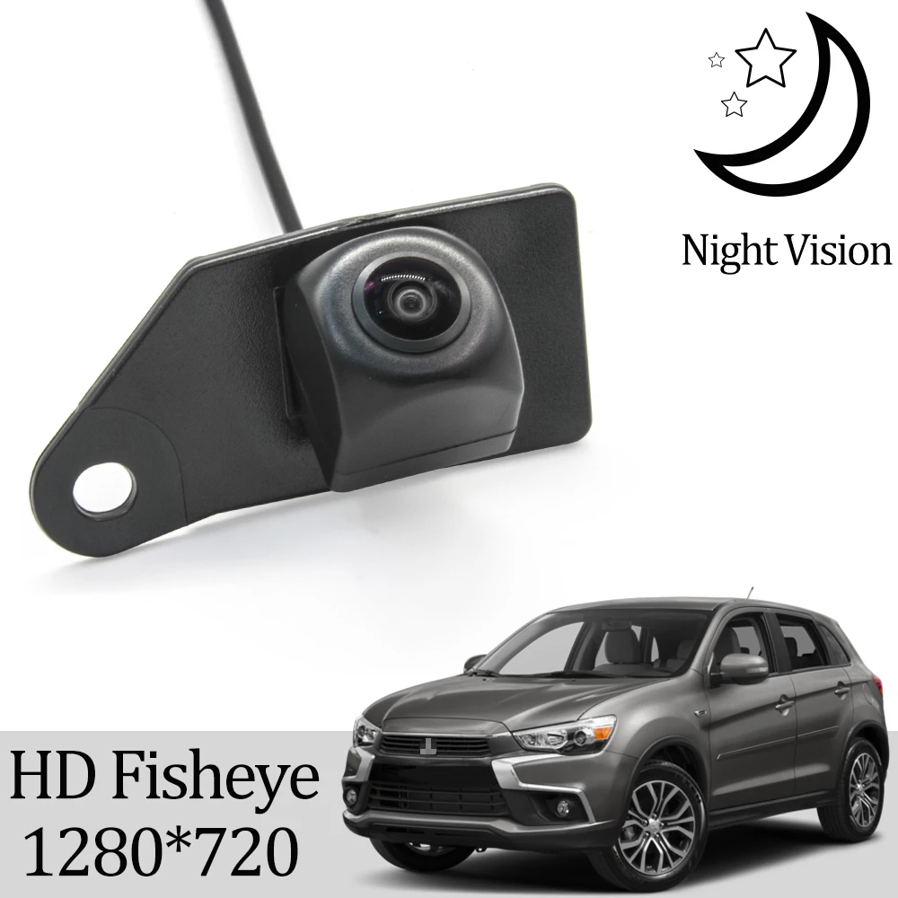 Owtosin HD 1280*720 Fisheye Rear View Camera For Mitsubishi Outlander Sport/ASX/RVR 2011 2012 2013 2014 2015 2016 2017 Car | Автомобили и
