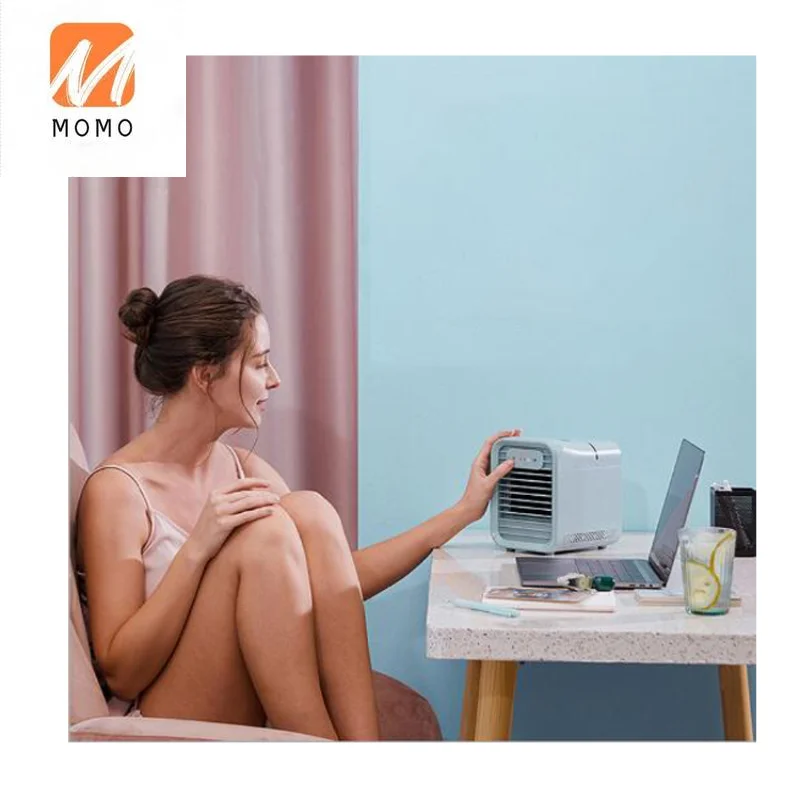 

New Products Mini Usb Rechargeable Portable Humidifier Purifier Desktop Air Cooling Fan