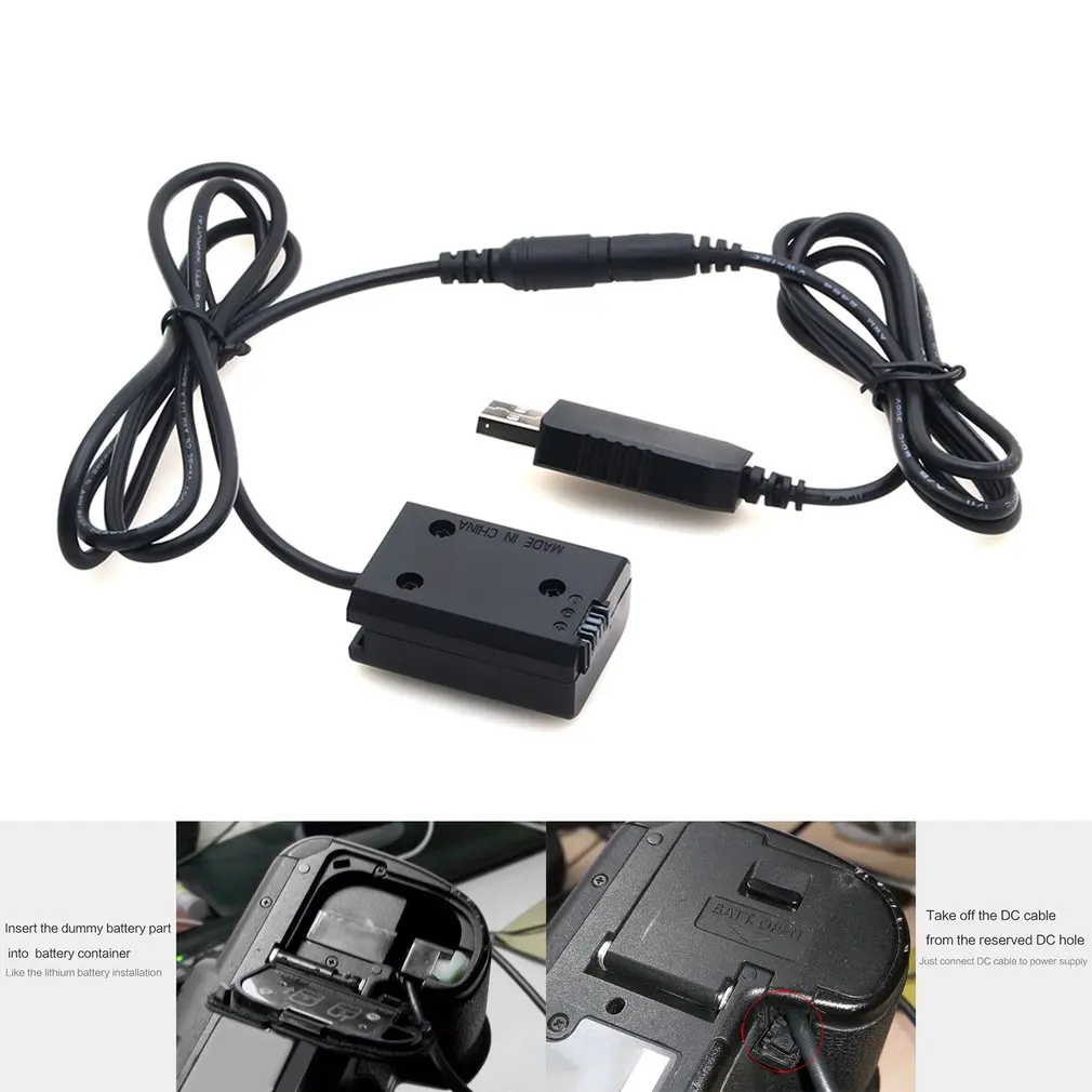 Sony адаптер питания NP FW50 муляж Батареи DC Power Bank 5V 2A один USB и аксессуары для AC PW20