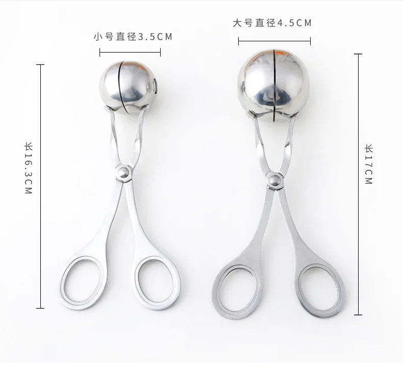 Стальной кухонный шар Производитель из нержавеющей фрикадельки