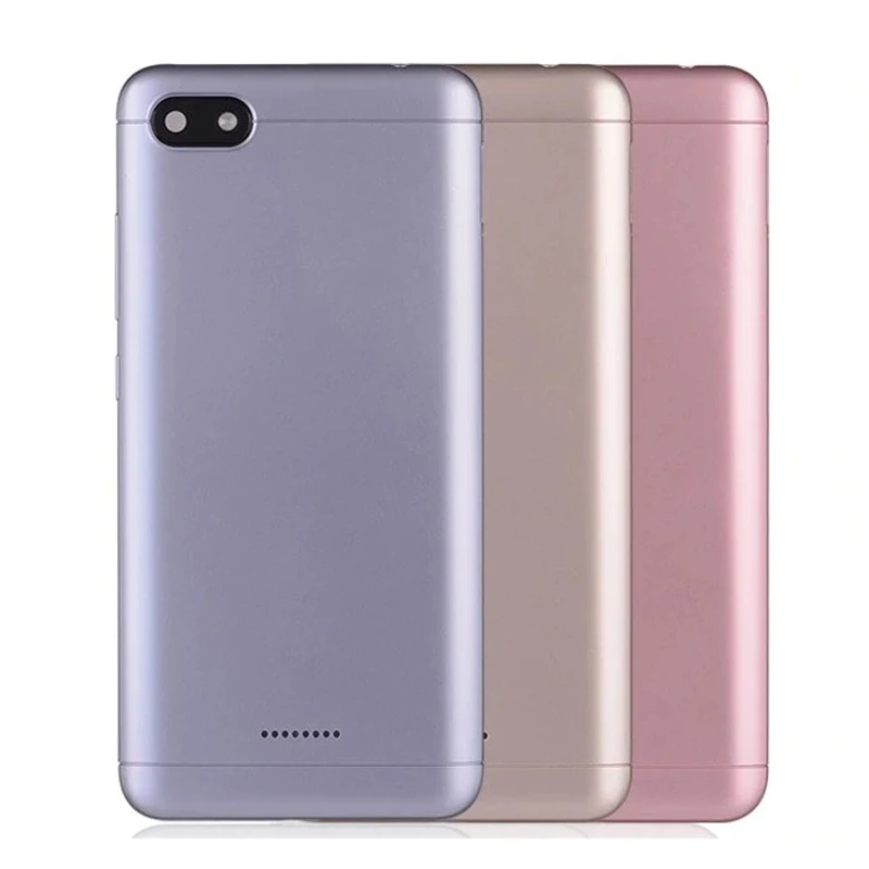 Задняя крышка для Xiaomi Redmi 6A на батарею золотой