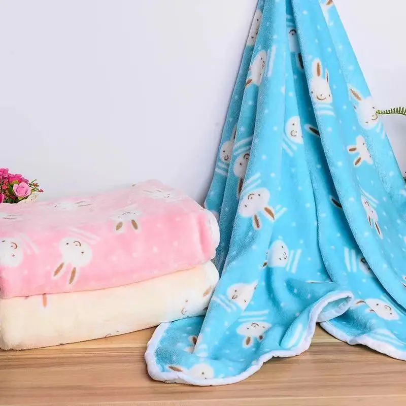 

[High Quality] Thickened Pet Blanket Winter Teddy/ Golden Retriever Dog Blanket Kennel Pad Quilt Cat Blanket