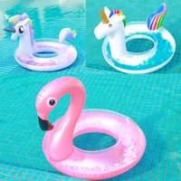 unicorn princess horse flamingo inflatable swimming ring adult children floating ring swimming ring beach party pool toy